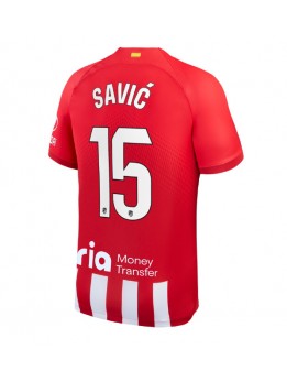 Billige Atletico Madrid Stefan Savic #15 Hjemmedrakt 2023-24 Kortermet